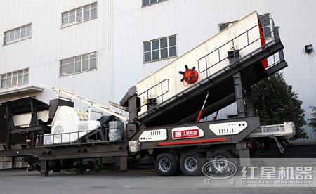 車載流動錘式破碎機多少錢？產量多高？