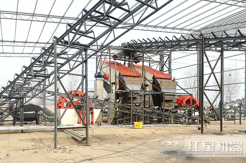 紅星洗砂機現(xiàn)場 紅星洗砂機現(xiàn)場