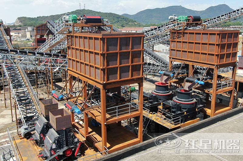 山東大型制砂現場 山東大型制砂現場