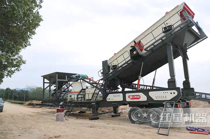 移動著走的制砂機器設備 移動著走的制砂機器設備